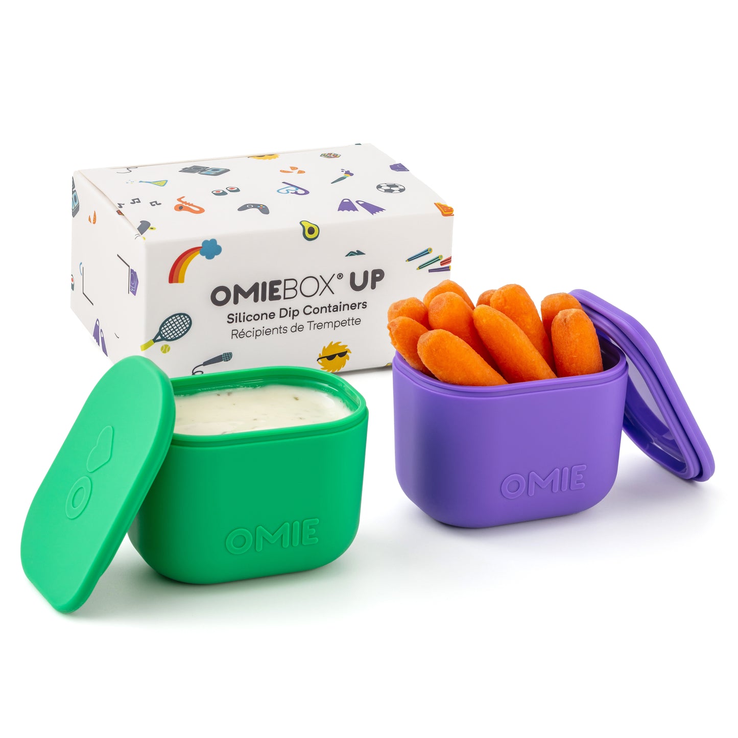 OmieBox UP Dip Containers