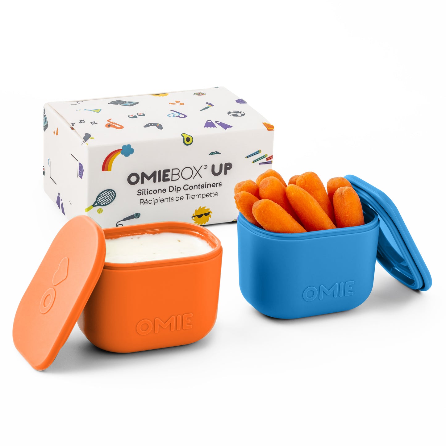 OmieBox UP Dip Containers