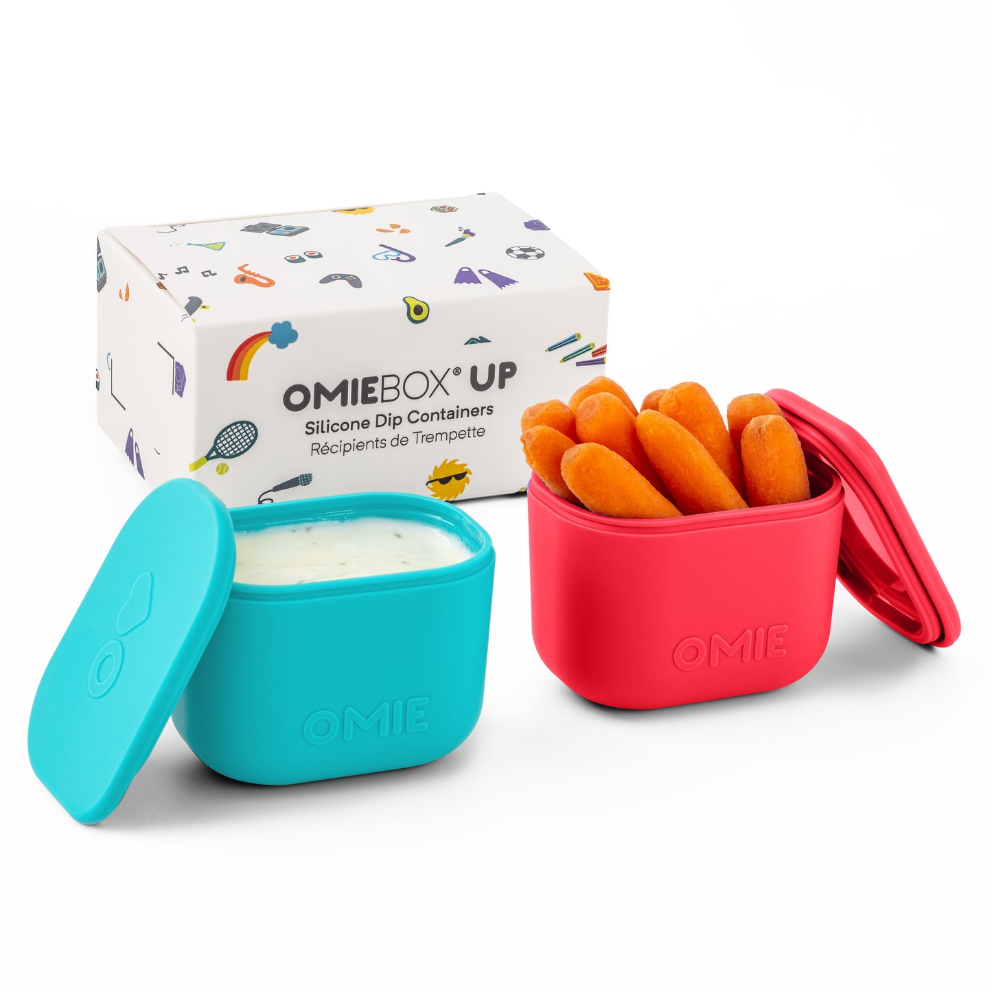 OmieBox UP Dip Containers