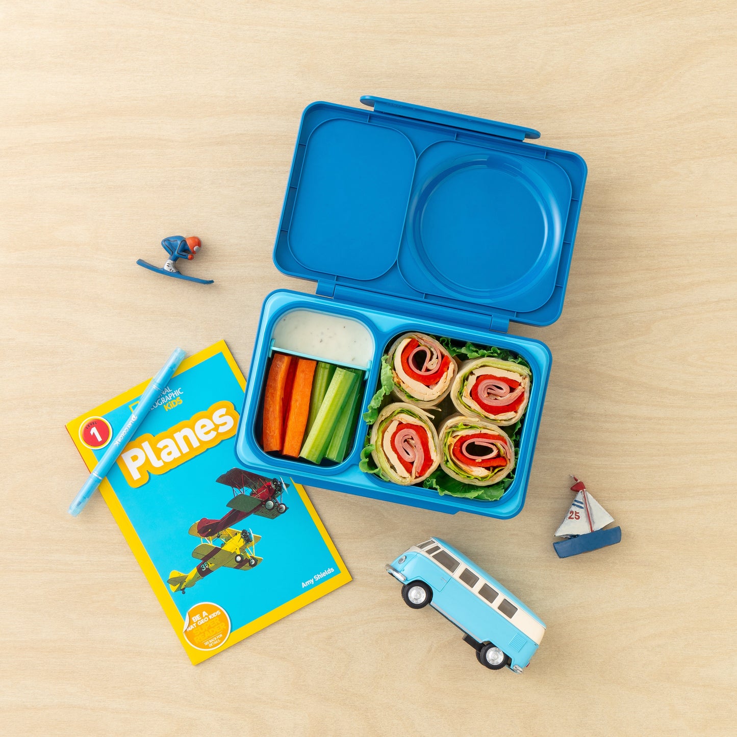 OmieBox UP - Bento Box for Older Kids & Adults-Lunch Boxes & Totes-OmieLife-Yes Bebe