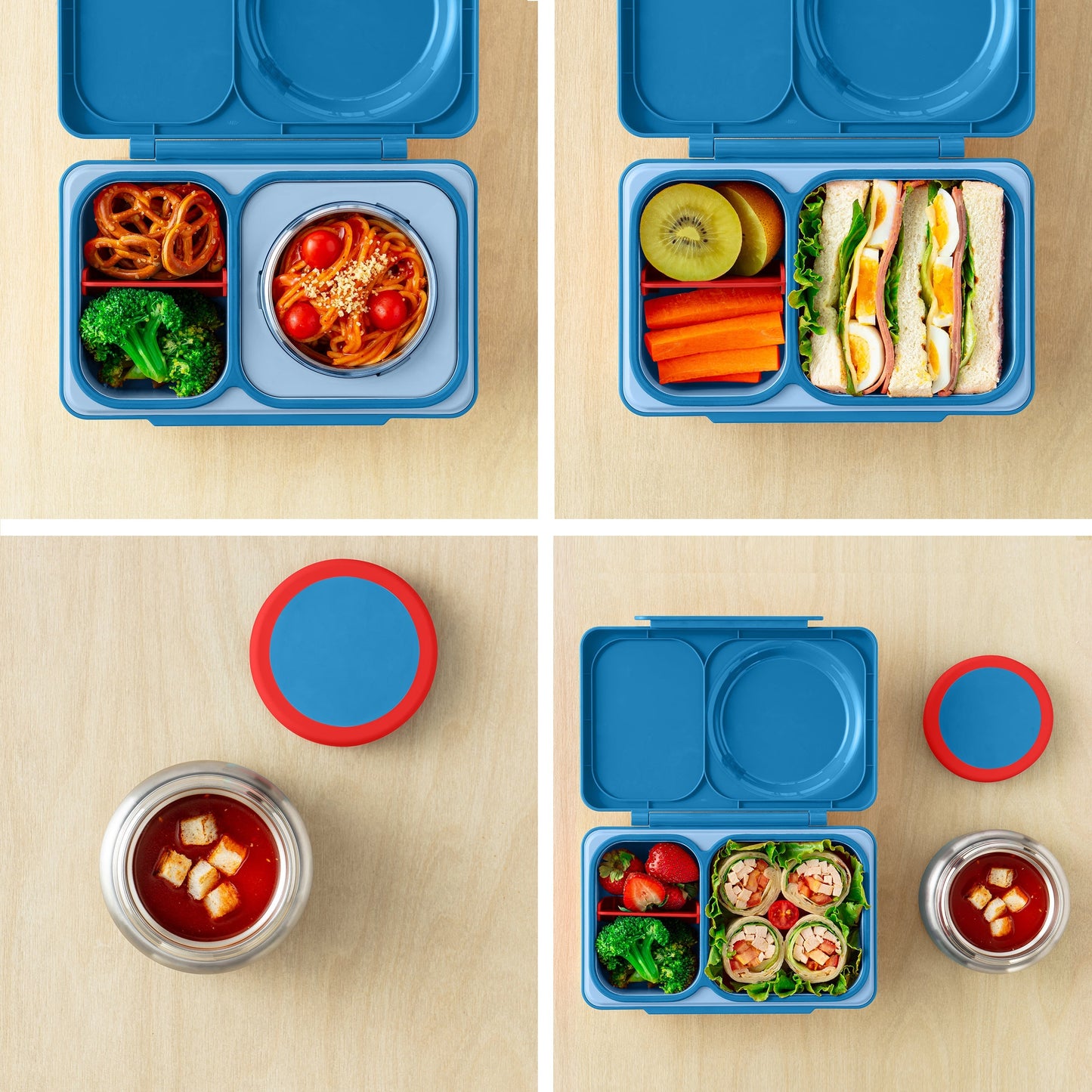 OmieBox UP - Bento Box for Older Kids & Adults-Lunch Boxes & Totes-OmieLife-Yes Bebe