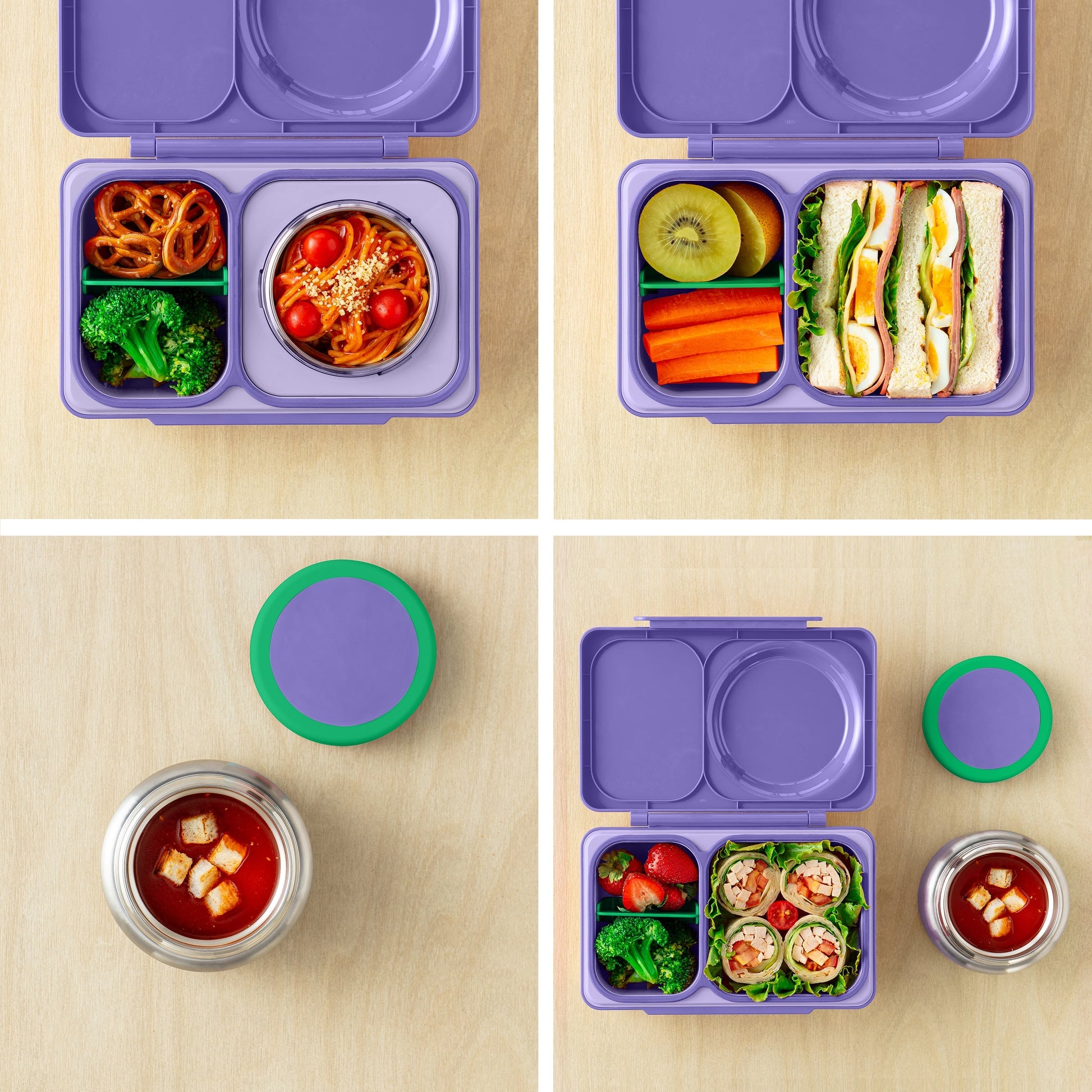 OmieBox UP - Bento Box for Older Kids & Adults-Lunch Boxes & Totes-OmieLife-Yes Bebe