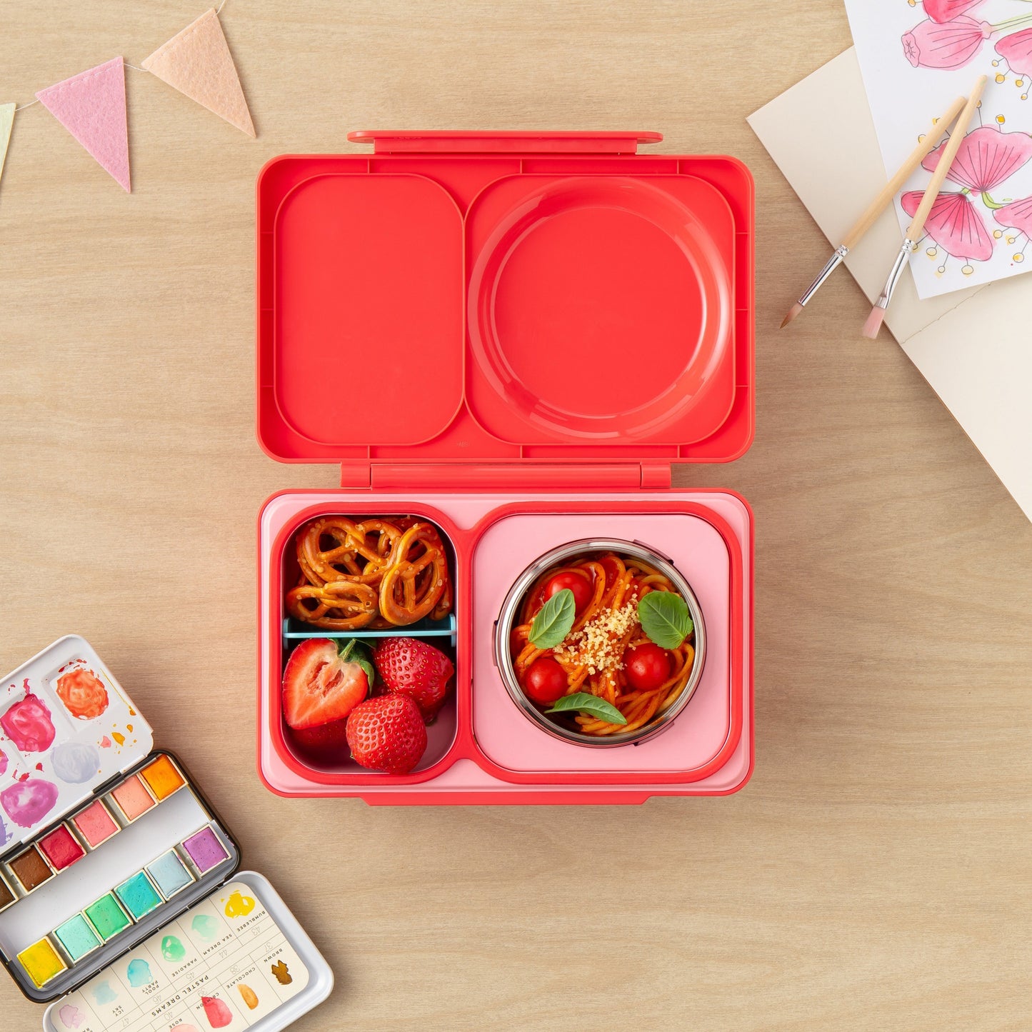 OmieBox UP - Bento Box for Older Kids & Adults-Lunch Boxes & Totes-OmieLife-Yes Bebe