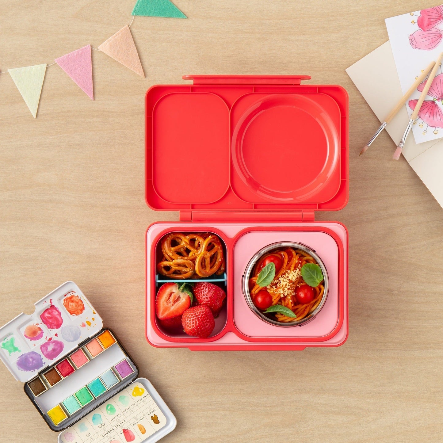 OmieBox UP - Bento Box for Older Kids & Adults-Lunch Boxes & Totes-OmieLife-Yes Bebe